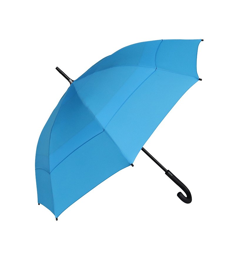 嘉云制伞JIAYUN - 23寸抗风直骨伞 - 雨伞/雨衣 - 其他材质 蓝色