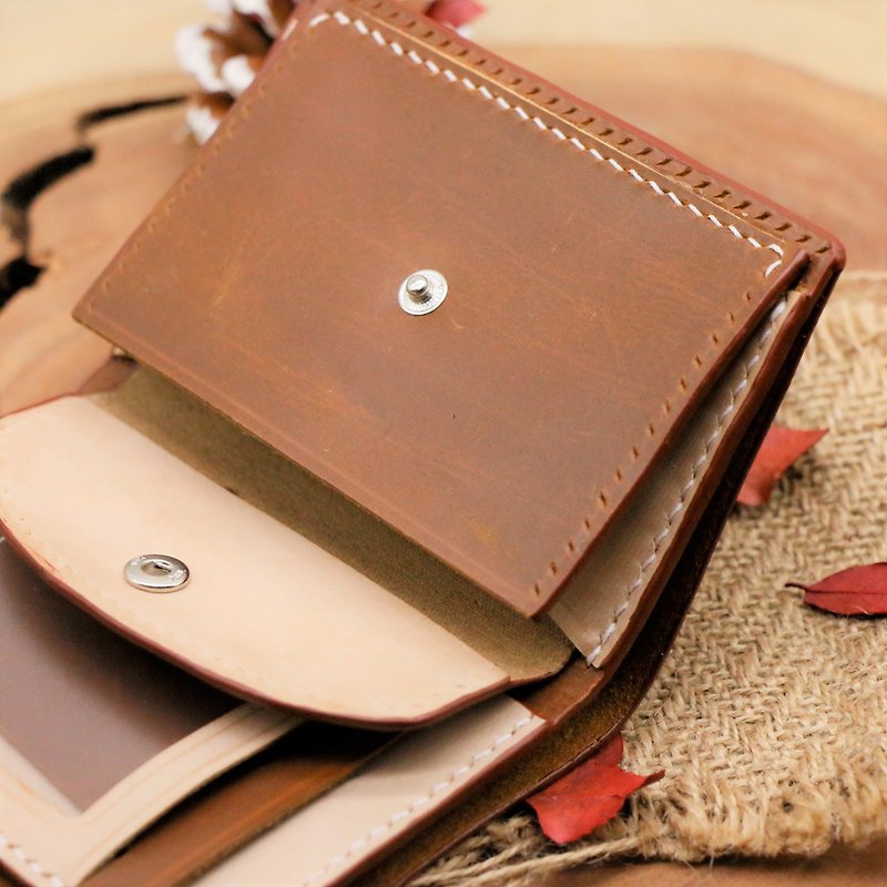 订制 | 钱包 | 手工 | 皮革 | 情人节礼物 | 定制化礼物| DIY - 皮夹/钱包 - 真皮 多色