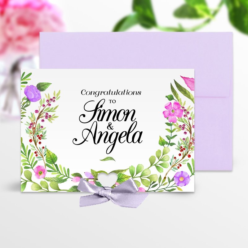 Wedding Congrats Card | Wedding Pop Up Card | Wedding Congratulations | Wedding - 卡片/明信片 - 纸 