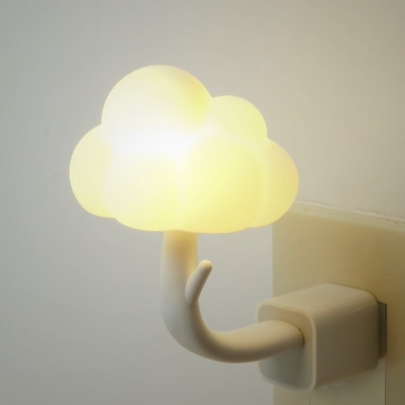 Vacii DeLight云朵USB情境灯/夜灯/床头灯-暖白色 - 灯具/灯饰 - 硅胶 白色