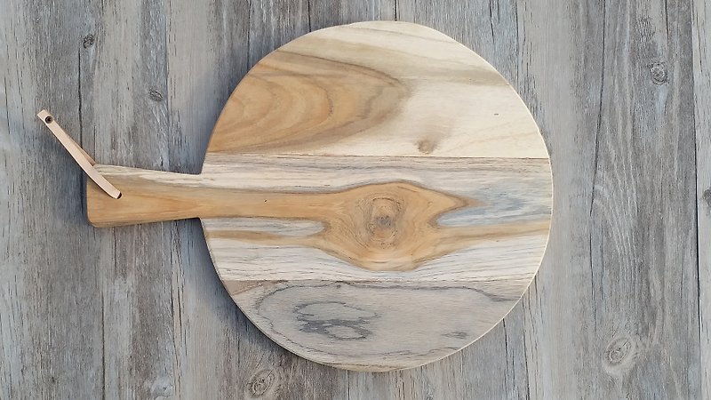 圆形柚木点心板 / 砧板 - 厨房用具 - 木头 