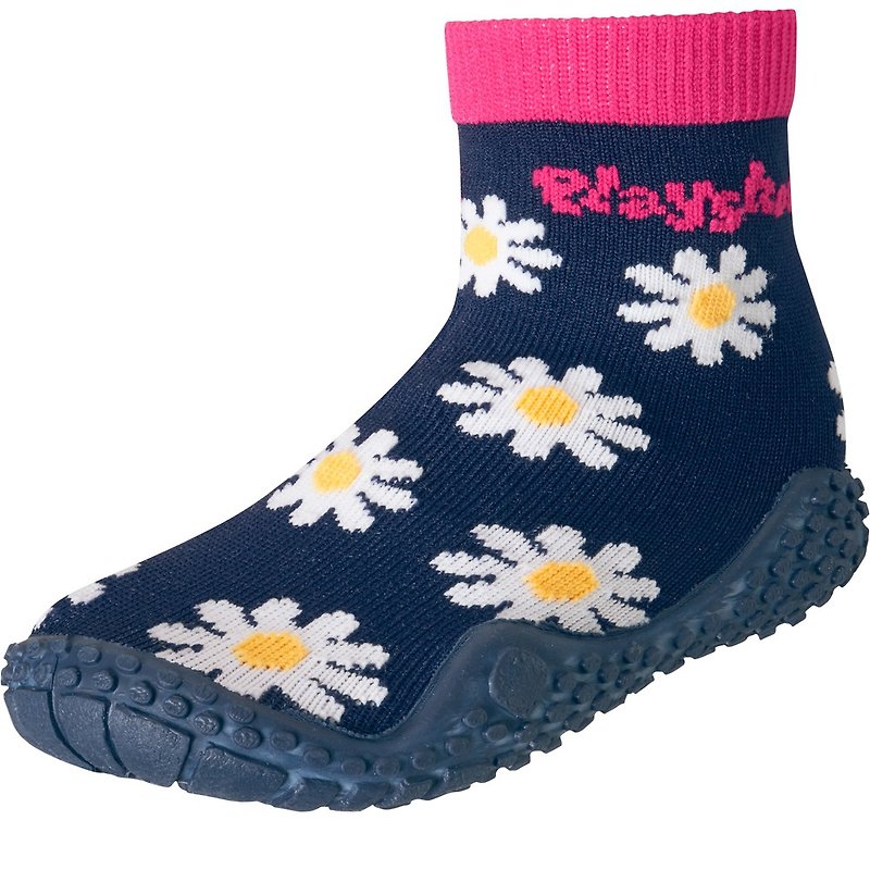 德国PlayShoes 抗UV水陆两用沙滩儿童袜鞋-雏菊 - 泳衣/游泳用品 - 尼龙 蓝色