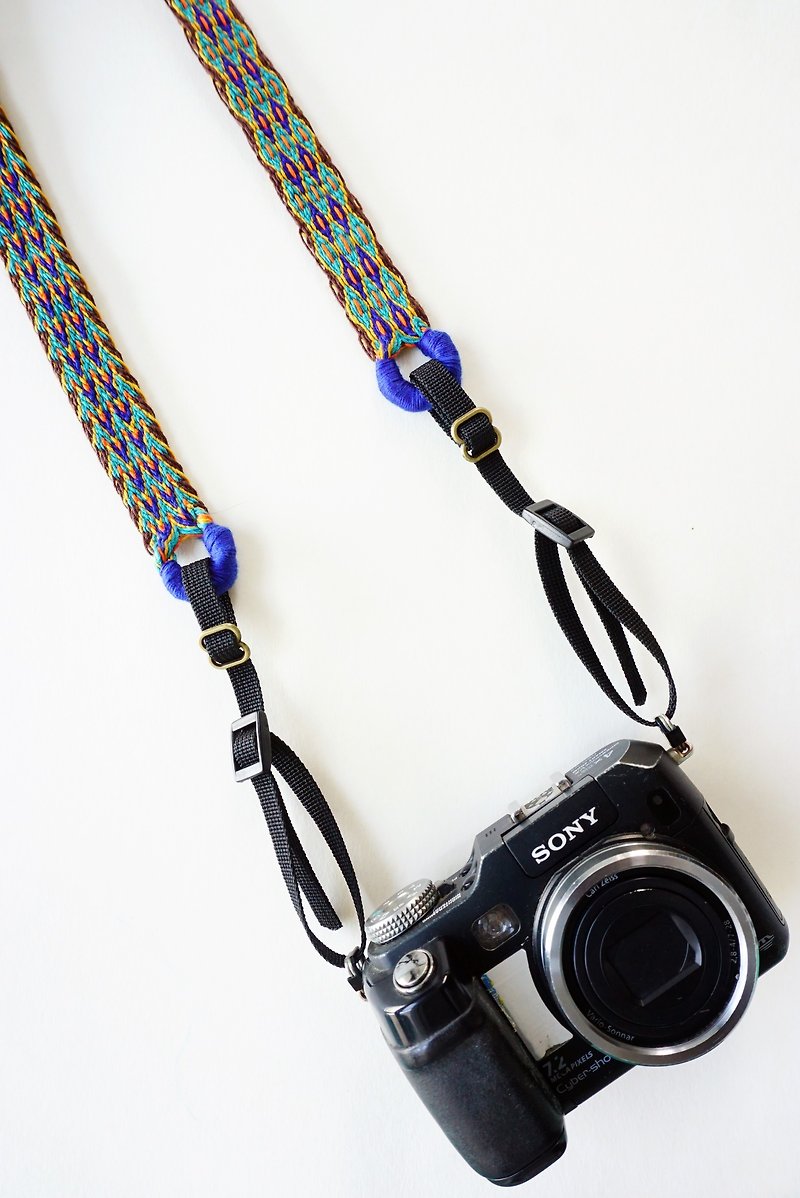 相机背带 双边宽孔 手工梭织织带 - 相机背带/脚架 - 棉．麻 多色