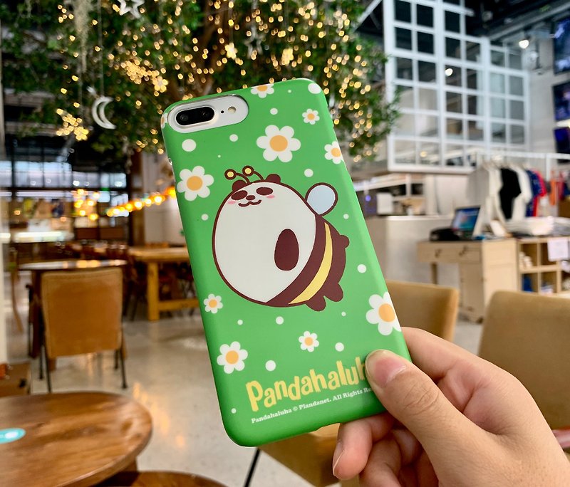 iPhone 7P/8P 蜜蜂熊猫 Pandahaluha Case 轻薄雾面手机壳 手机套 - 手机壳/手机套 - 塑料 多色