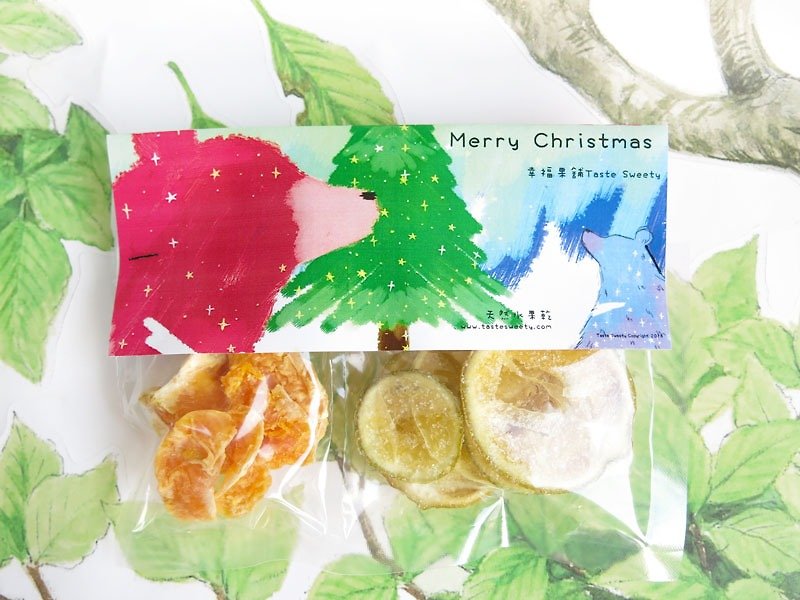 幸福果铺-圣诞节版熊果干双享包 - 水果干 - 新鲜食材 红色
