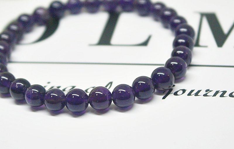 经典Style_天然石手链_紫色气质 - 手链/手环 - 宝石 紫色