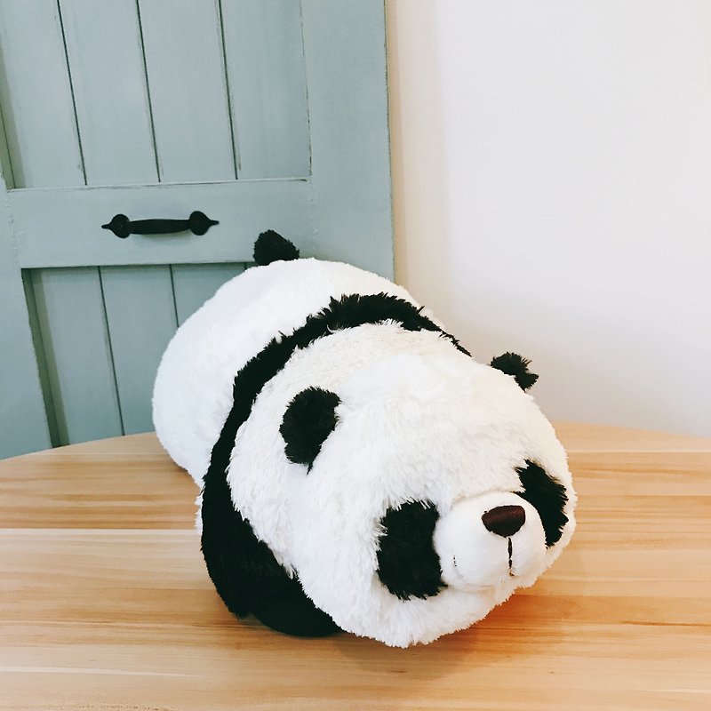 CANDY BEAR 熊猫折合抱枕 - 枕头/抱枕 - 聚酯纤维 白色