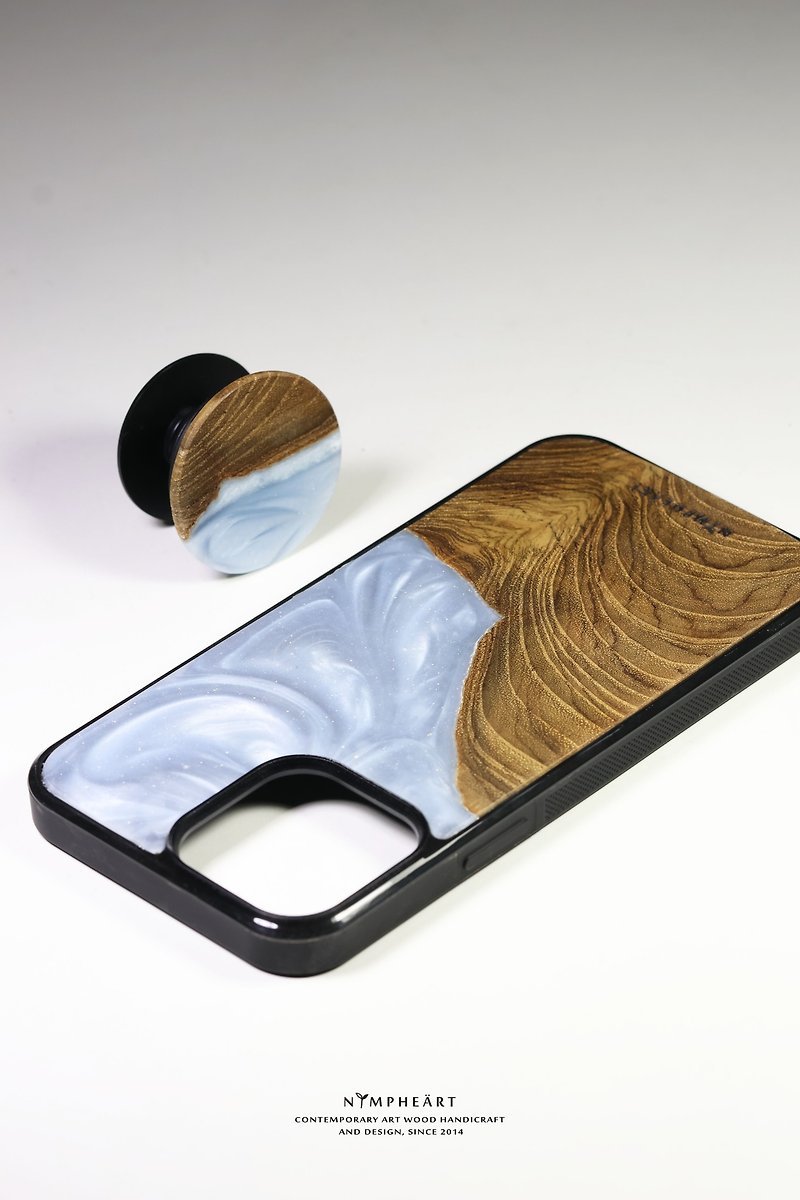 "DARK BLACK PEARL" - BURL wooden case - 手机壳/手机套 - 木头 黑色