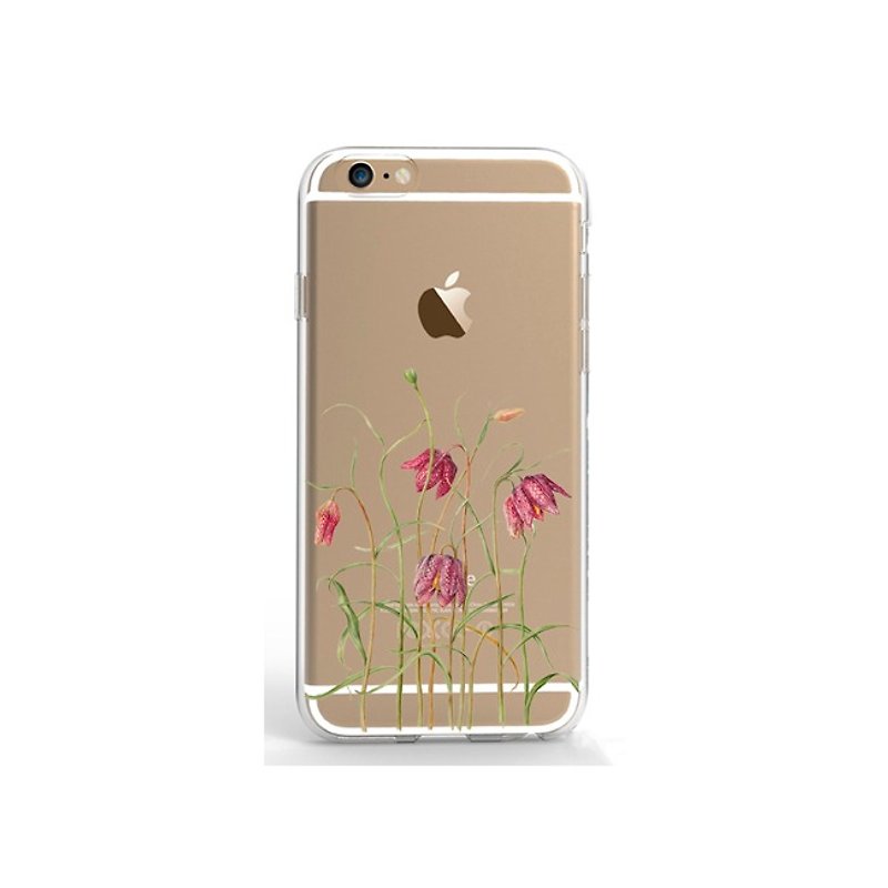 Clear iPhone case Samsung Galaxy case flower 1212 - 手机壳/手机套 - 塑料 