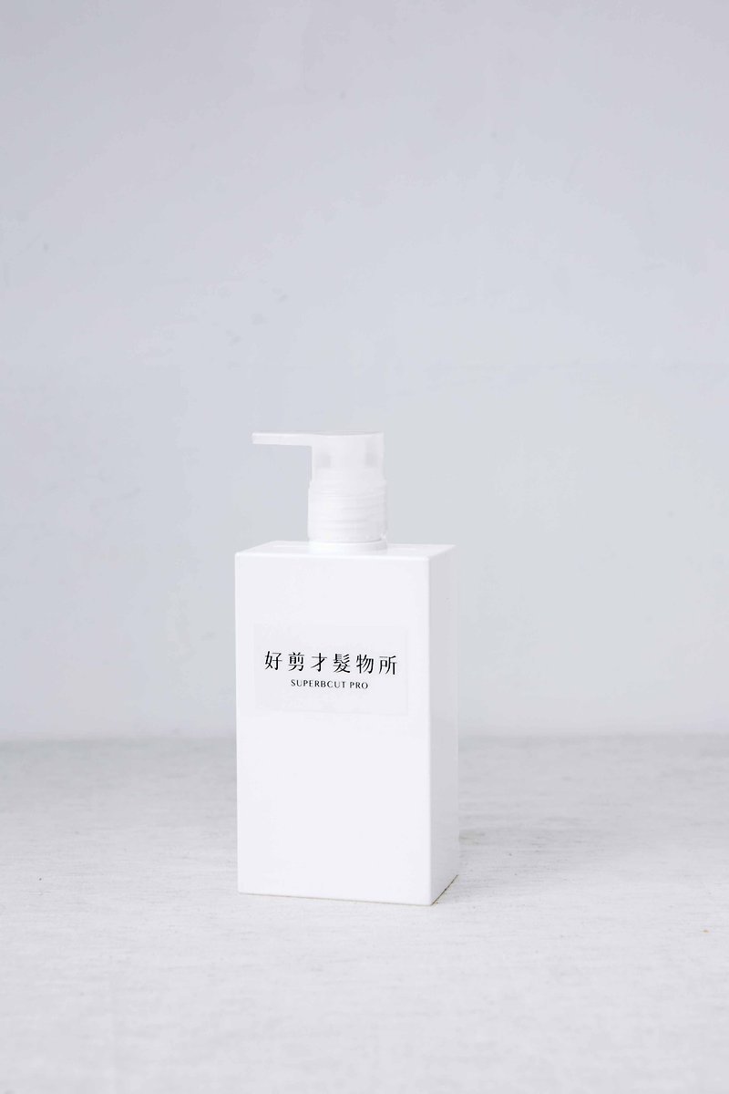 PETG纯白方瓶 300ml - 洗发用品 - 塑料 白色
