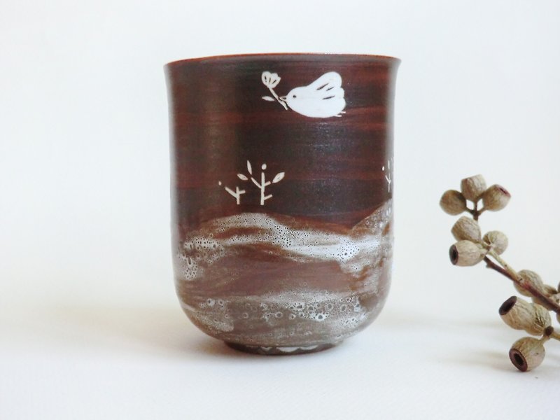 最适合你的 系列─小鸟 茶杯 - 杯子 - 瓷 