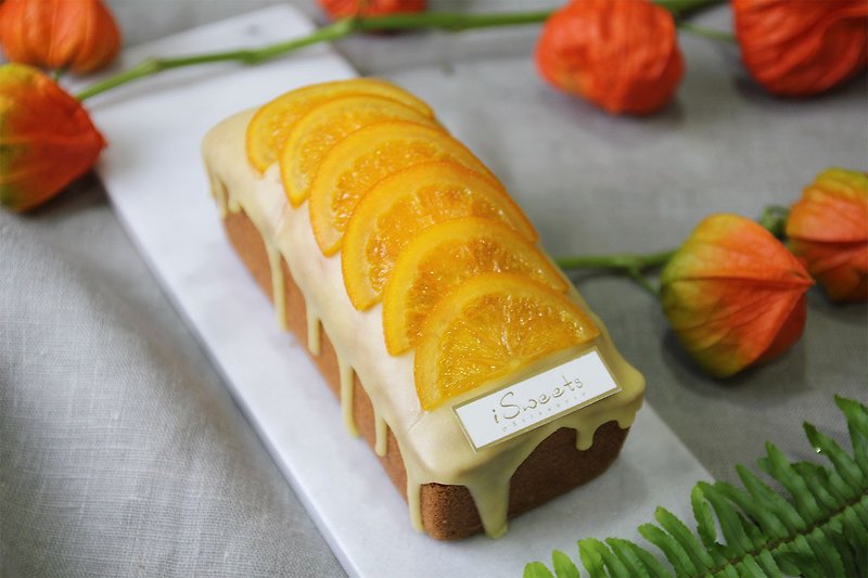 橙意满满 | 香橙凤梨磅蛋糕 - 蛋糕/甜点 - 新鲜食材 橘色