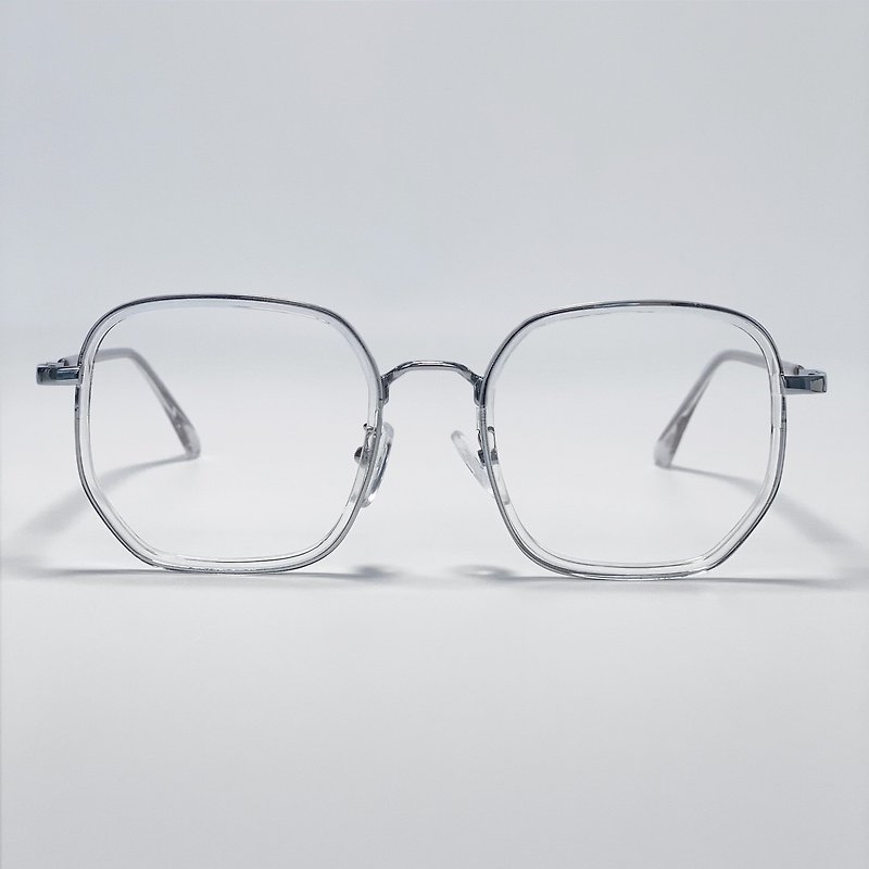 伊拉斯：银 - 眼镜/眼镜框 - 塑料 黑色
