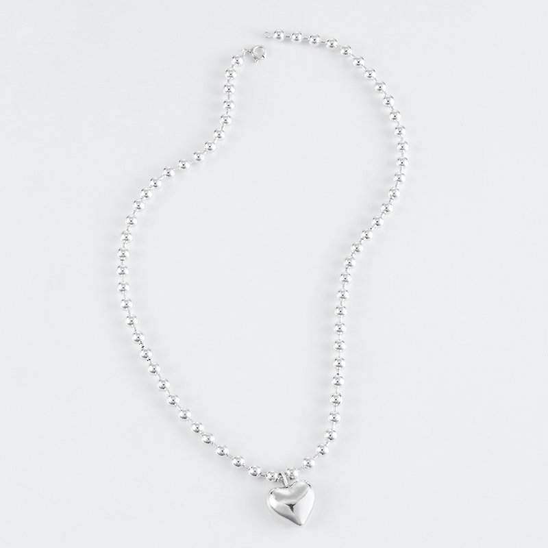 芭比珠珠项链 - 项链 - 纯银 