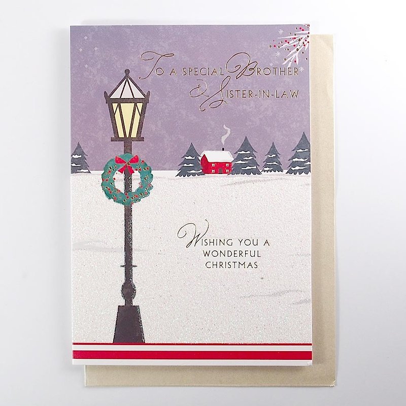 美好的圣诞夜晚 耶诞卡片【Ling Design-卡片 圣诞节系列】 - 卡片/明信片 - 纸 多色
