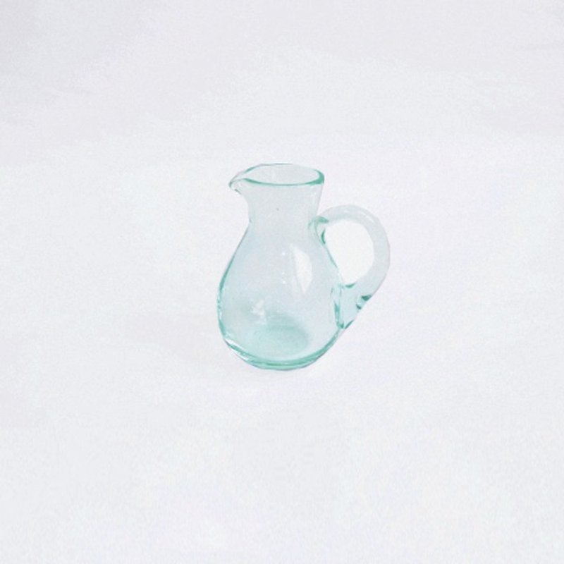 リサイクルガラスのクリーマー - 浅碟/小碟子 - 玻璃 