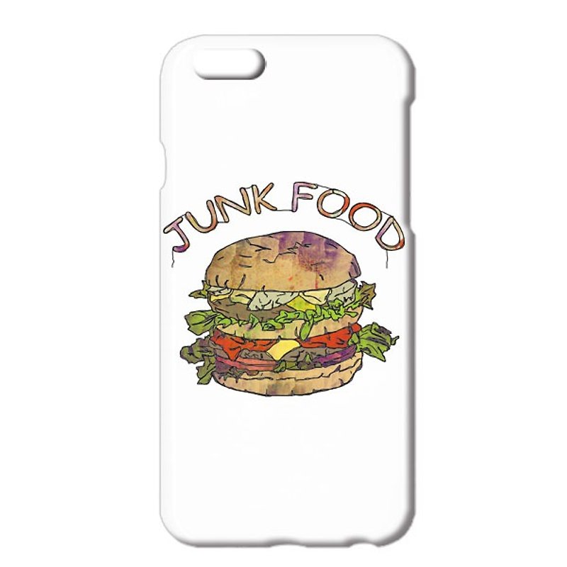 [iPhoneケース] Hamburger - 手机壳/手机套 - 塑料 白色