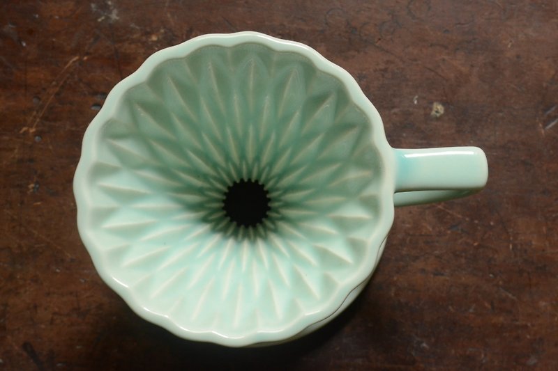 天青切子滤杯01款 手冲滤杯 咖啡滤杯 咖啡滤器 母亲节 礼物 - 咖啡壶/周边 - 瓷 透明