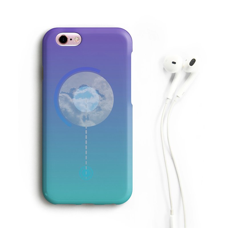 Cloud Phone case - 平板/电脑保护壳 - 塑料 紫色