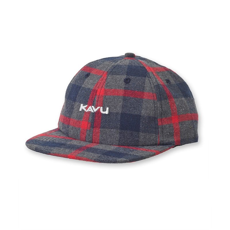 【西雅图 KAVU】Cabin Fever 刺绣平沿棒球帽 美国红 #1113 - 帽子 - 聚酯纤维 灰色