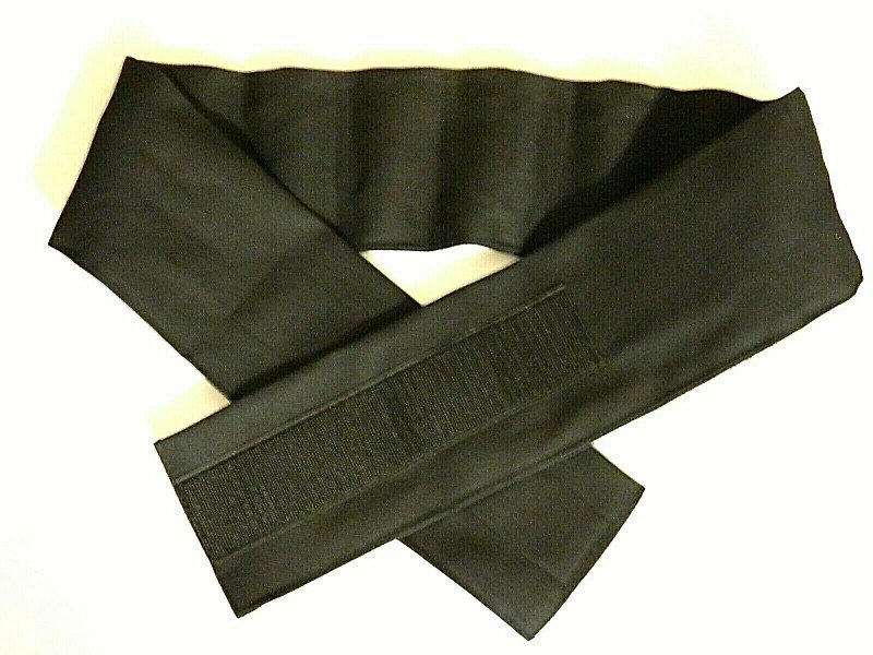 Shungite belt for the back, shungite lumbar belt - 其他 - 石头 黑色