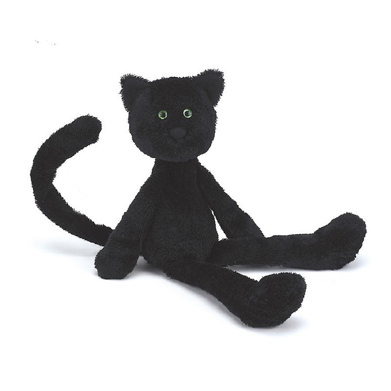 Jellycat Casper Cat 约38厘米 - 玩偶/公仔 - 棉．麻 黑色