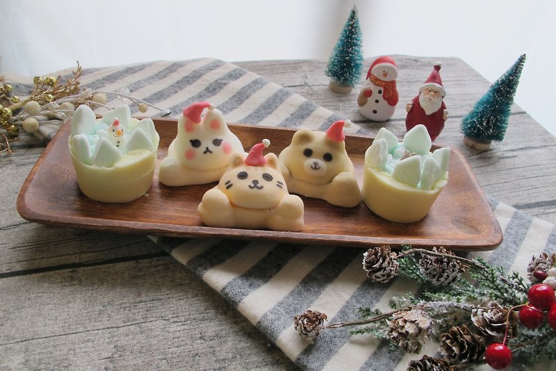 【圣诞限定】小动物们的圣诞雪花飘飘 - 蛋糕/甜点 - 新鲜食材 
