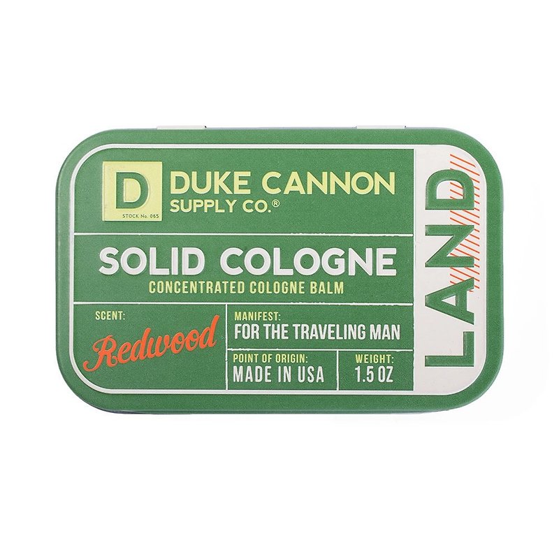 Duke Cannon 有机固态古龙水 - 陆军 - 香水/香膏 - 植物．花 绿色