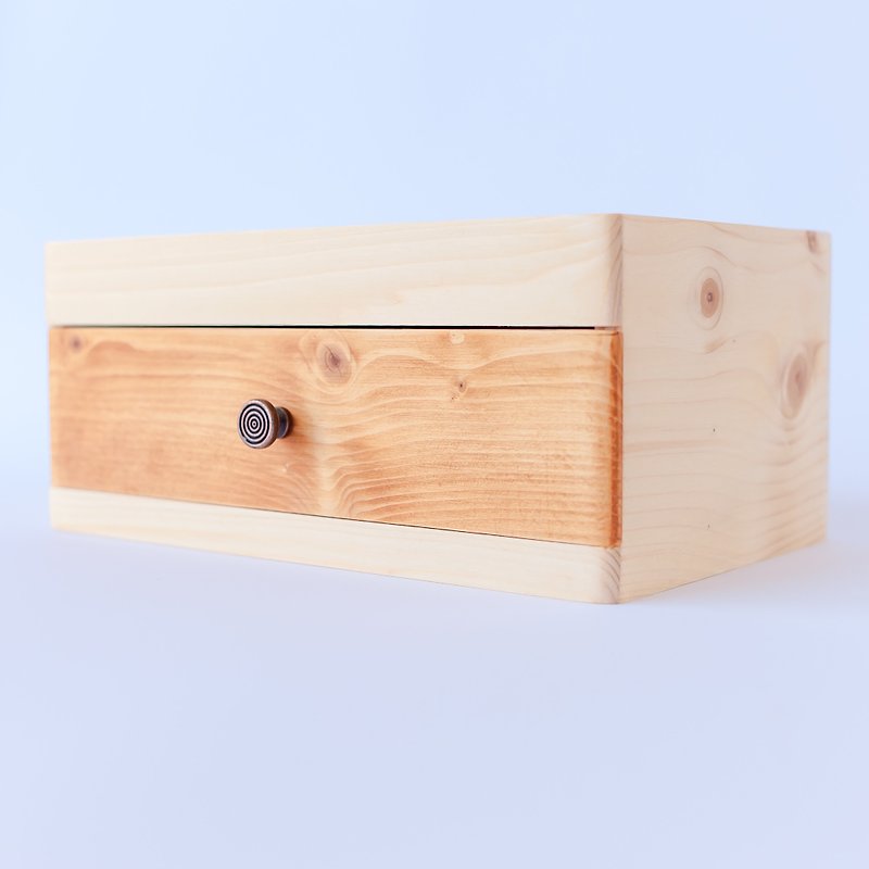 【小单抽收纳盒】手工 原木木盒 饰品盒 - 收纳用品 - 木头 
