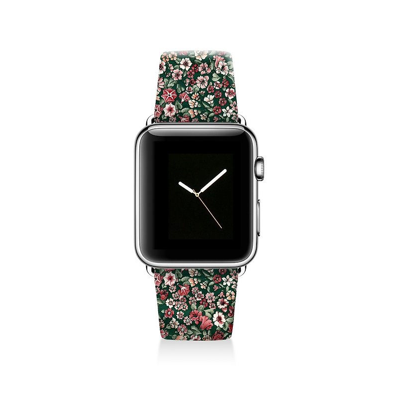 Apple watch band 真皮手表带不锈钢手表扣 38mm 42mm S007 (含连接扣) - 女表 - 真皮 多色