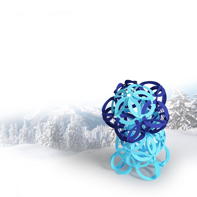 PAZO冰原狮-益智玩具/礼物/家饰品 - 玩具/玩偶 - 塑料 蓝色