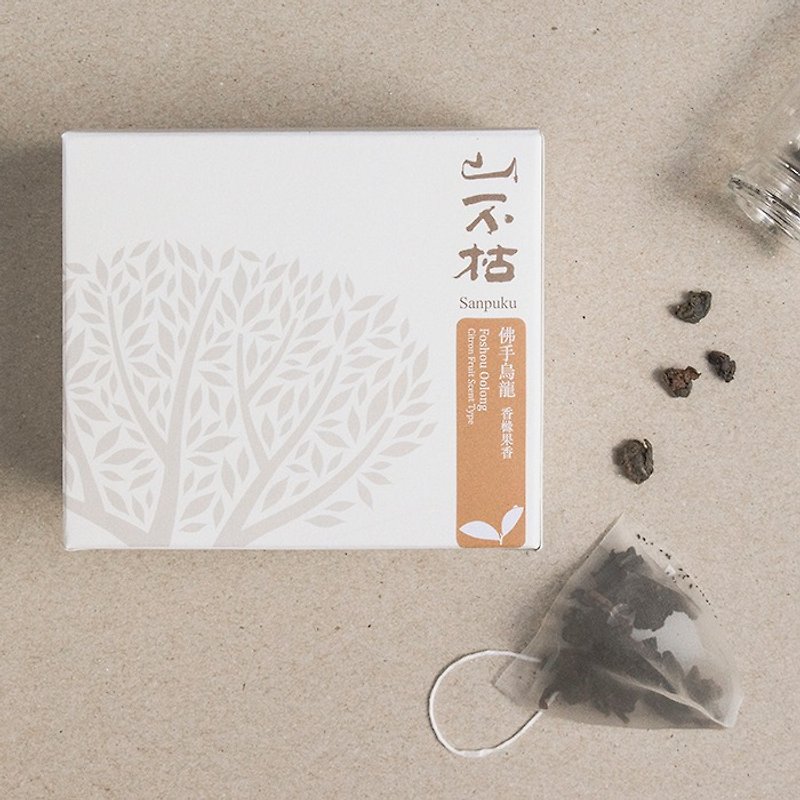 佛手乌龙茶・简单茶包・醇果 - 茶 - 新鲜食材 橘色