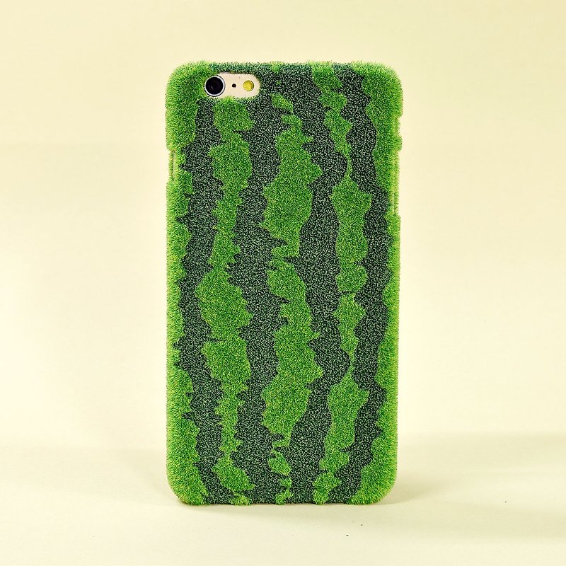 Shibaful watermelon for iPhone　夏限定　西瓜柄 - 手机壳/手机套 - 其他材质 绿色