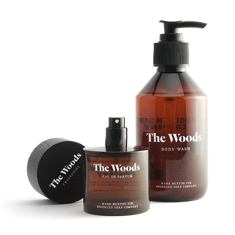 The Woods 绅士沐浴精香水组 by Brooklyn Soap Company - 男性清洁护肤品 - 植物．花 