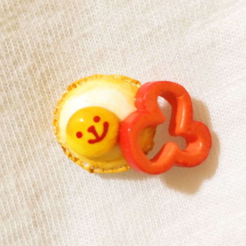 不挑食系列蔬菜耳环 (可改耳夹式) ((满600随机送神秘小礼物)) - 耳环/耳夹 - 粘土 多色
