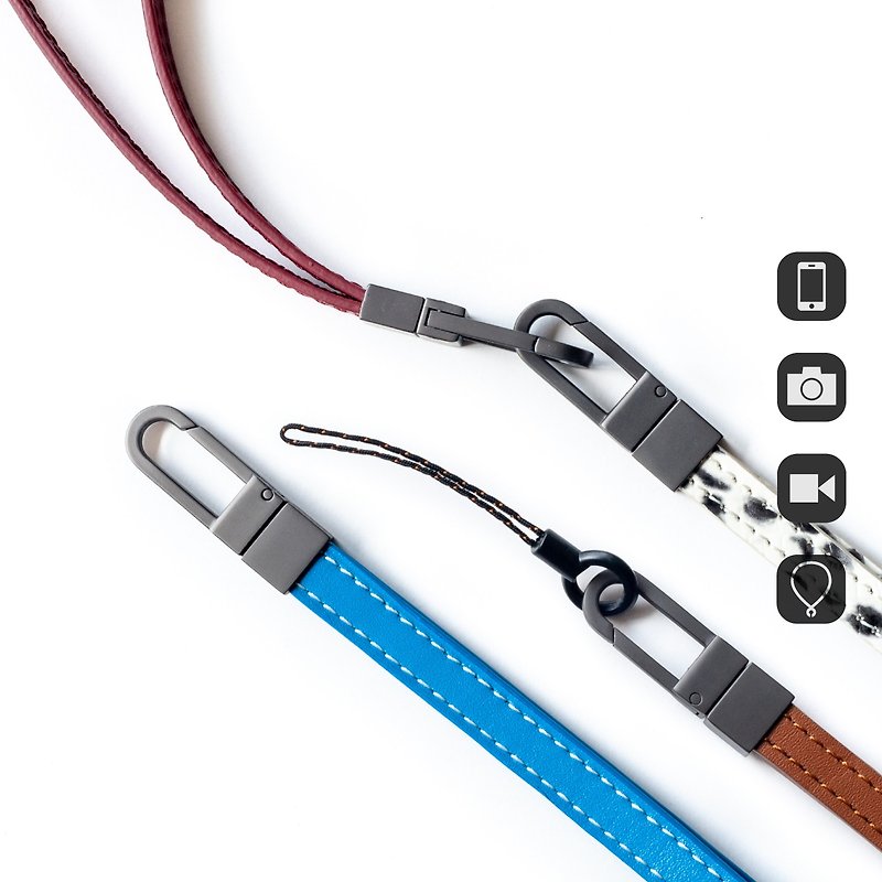 SH20 订制真皮手提绳 手绳 颈挂绳 手机相机证件套均适用 - 手机配件 - 真皮 多色