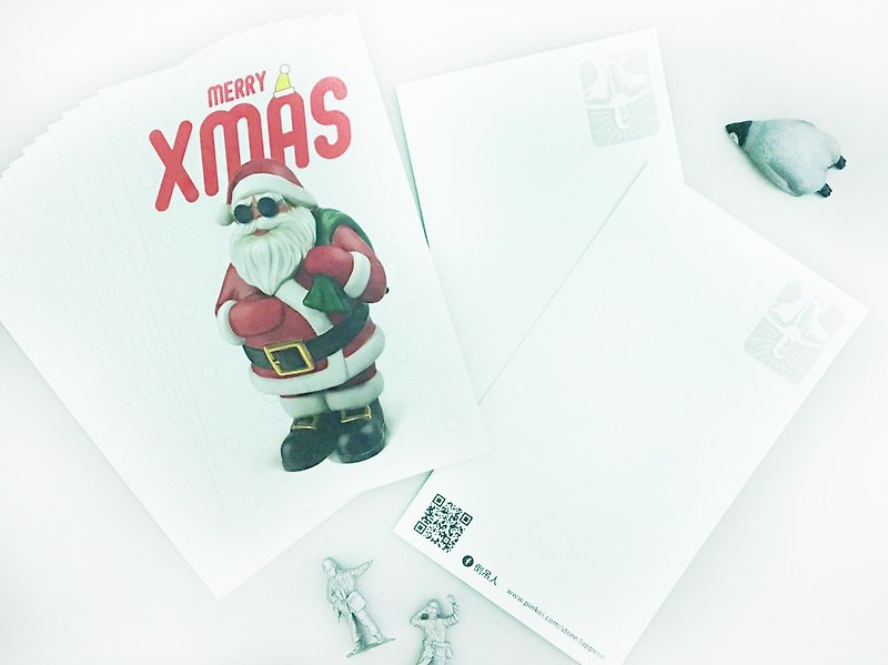 2018年限定版圣诞卡 - 卡片/明信片 - 纸 白色