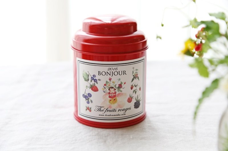 法国红色莓果茶 - 茶 - 植物．花 