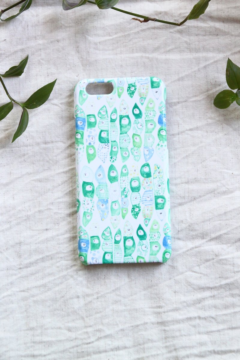 mame iphone /android case - 手机壳/手机套 - 塑料 绿色