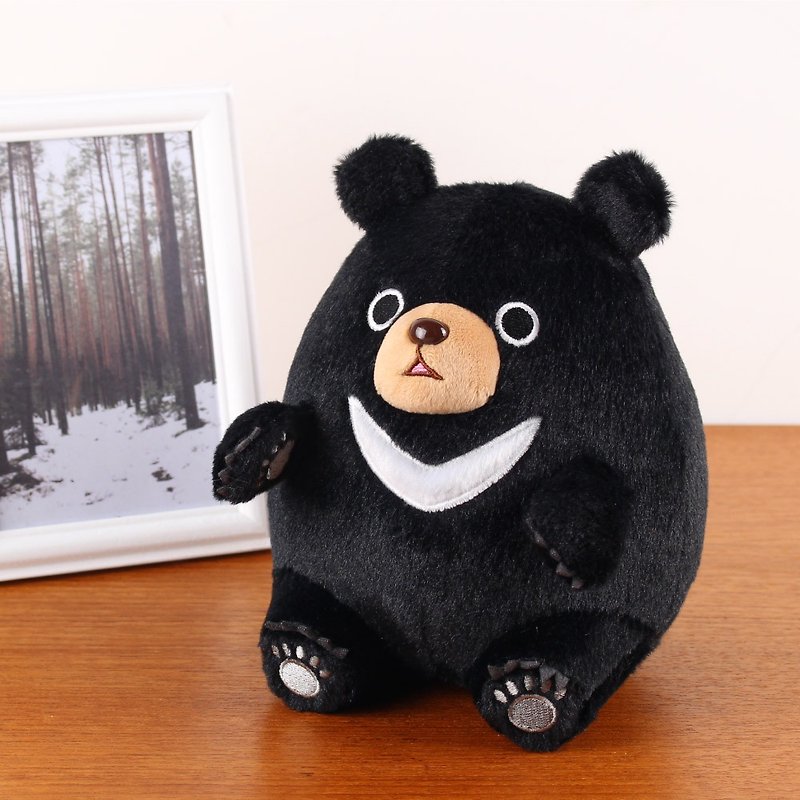 【夯夯动物】台湾黑熊 玩偶 - 玩偶/公仔 - 聚酯纤维 黑色