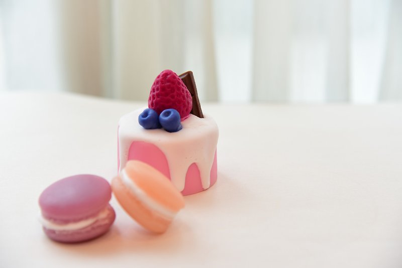 【可爱甜点皂】 制作自己的小蛋糕和马卡龙吧~可亲子同乐 手工皂 - 蜡烛/香氛 - 其他材质 