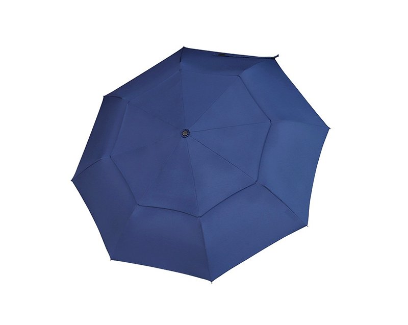 嘉云制伞 JIAYUN - 23寸抗风三折伞 - 雨伞/雨衣 - 防水材质 蓝色
