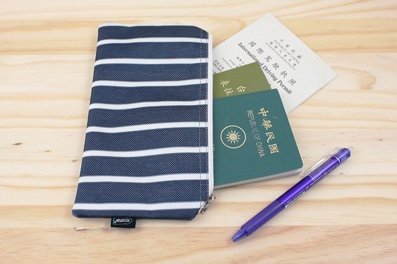 蓝白证件夹【宝特瓶回收环保纤维织品】 - 护照夹/护照套 - 环保材料 多色