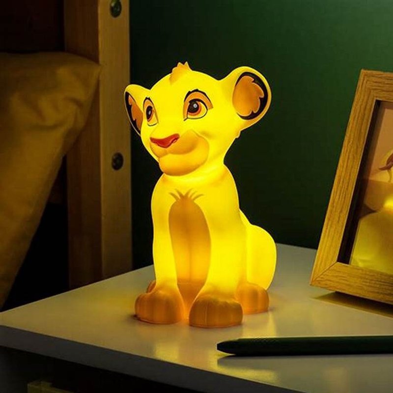 Disney 迪士尼 LION KING 狮子王辛巴 3D造型夜灯 - 灯具/灯饰 - 塑料 