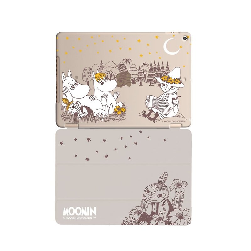 Moomin噜噜米授权-iPad Mini水晶壳【仲夏之夜】 - 平板/电脑保护壳 - 塑料 灰色