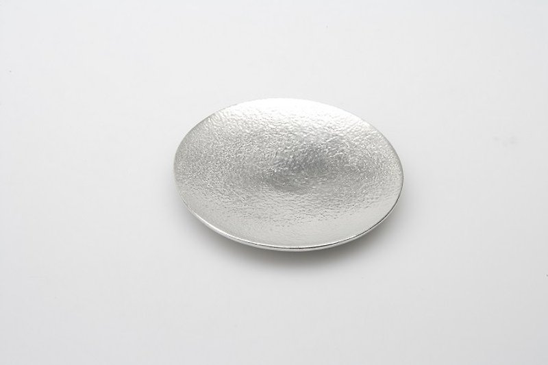 圆型小盘 - 浅碟/小碟子 - 其他金属 银色