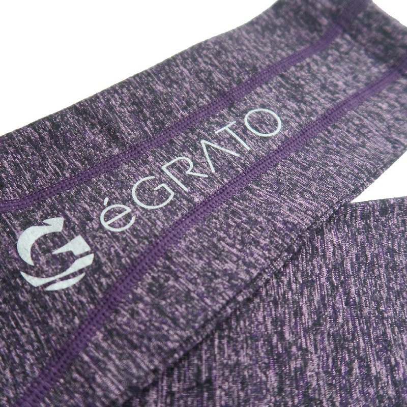 é Grato 吸湿排汗 儿童运动机能紧身保暖裤 (太空紫) - 其他 - 聚酯纤维 紫色