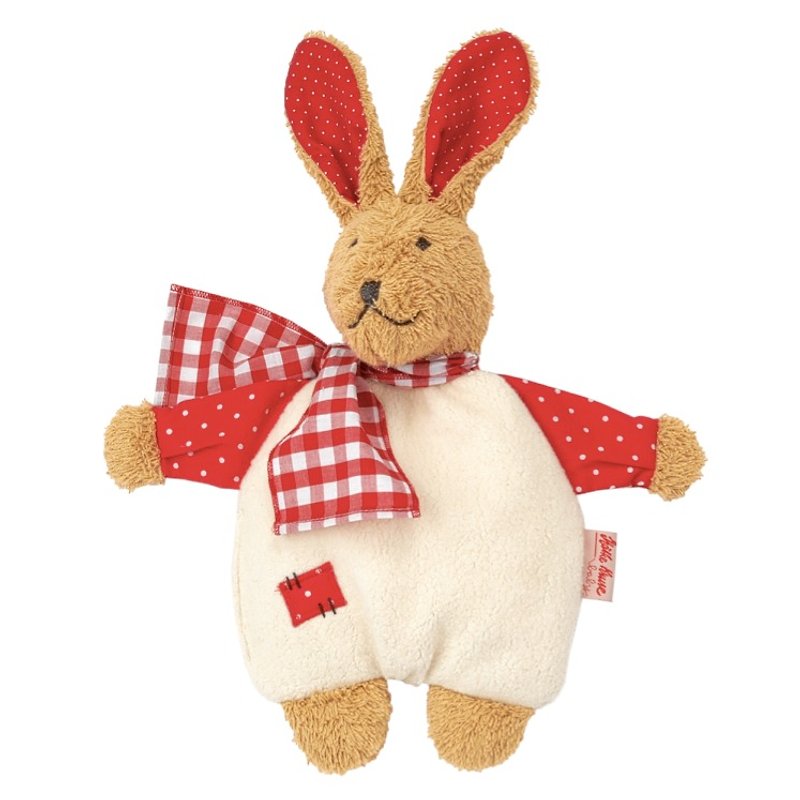 德国百年品牌Käthe Kruse 长耳小红兔兔铃声玩偶 - 玩具/玩偶 - 棉．麻 红色