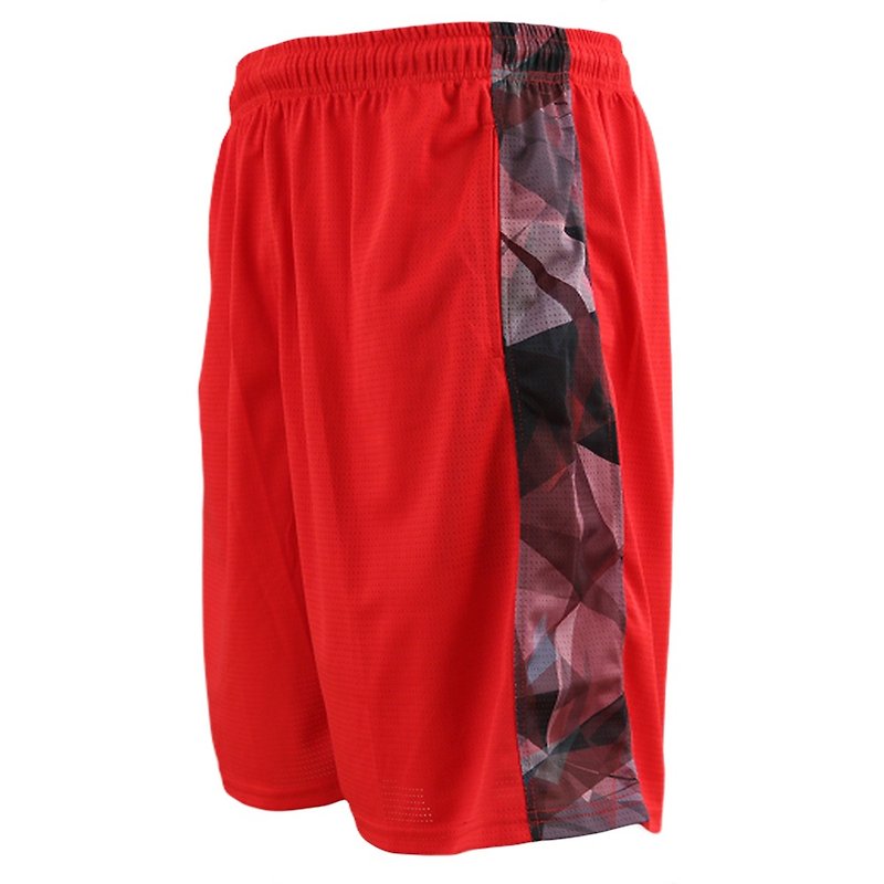 tools 无惧侧边热升华 篮球服 #红色 #篮球裤 - 男装运动裤 - 聚酯纤维 红色
