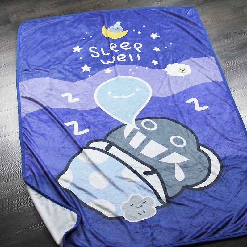 Dustykid Blanket Sleep Well 大暖毯 - 被子/毛毯 - 其他材质 蓝色